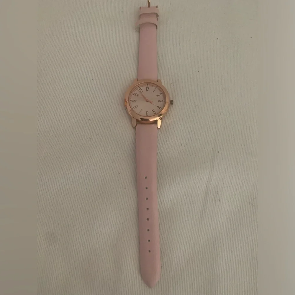 New Rose Tone Pink Watch, Never Worn, Needs Battery